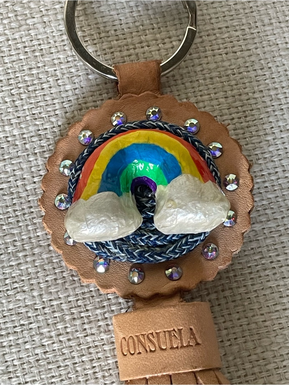Consuela Over the Rainbow Leather Charm - Picture 4 of 6